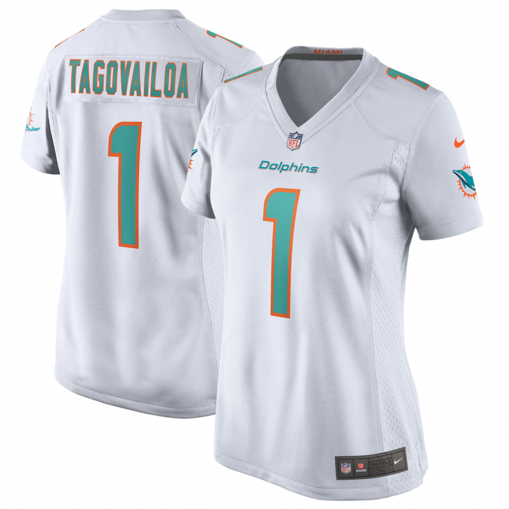 Tua Tagovailoa Miami Dolphins Nike Women's Game Jersey - White-Profan Arena